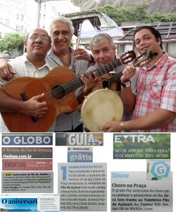 Bondinho do Pão de Açúcar - Comemoração do aniversário da cidade - Praia Vermelha RJ música ao vivo choro na praça