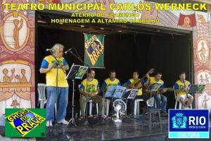 Prefeitura do Rio de Janeiro Secretaria de Cultura Teatro Carlos Werneck Aterro do Flamengo música ao vivo choro na praça