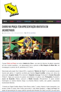 SESI CULTURAL choro na praça música ao vivo