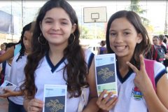 Show do Choro na Praça em escola em  Itaguaí