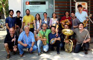 Choro na Espanha - roda de choro de Barcelona Parc Sandaru workshop Edgard Gordilho Choro na Praça