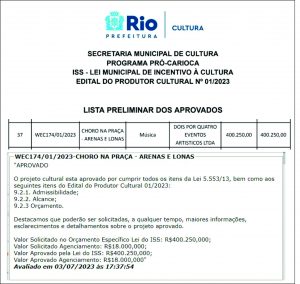 lei ISS incentivo Rio de Janeiro