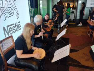Choro na Praça evento NESTLÈ restaurante ASSADOR