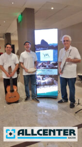 Choro na Praça no MERCORE Barra Hotel evento AllCenter